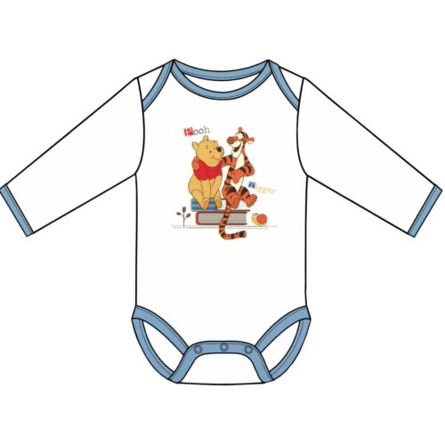 Baby Mädchen Jungen Body Strampler Langarm mit Motiv Öko-Tex Winnie Pooh Disney