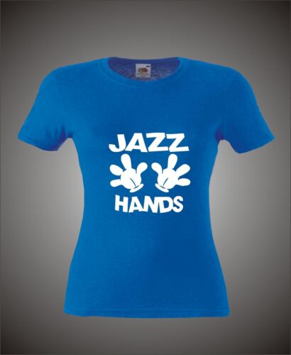 Mains Jazz-Hommes Femmes Enfants-Glee Club Theatre Musical Funny T Shirt 
