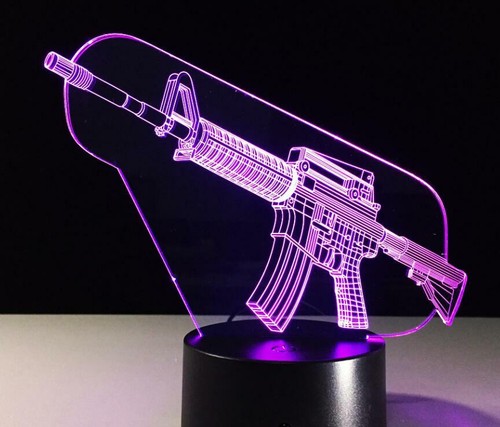 change in 7 colors Fornite 3D Lamp Home Decoration Led Light Night Light