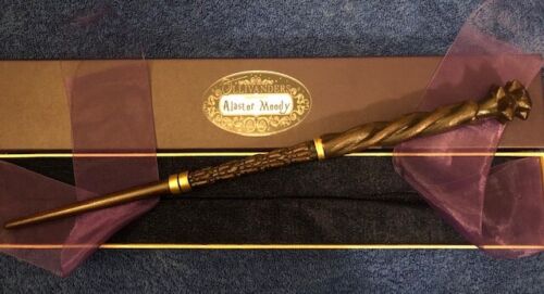 Alastor MadEye Moody Wand 15/" JAPANESE Wizarding World Harry Potter REAL WOOD