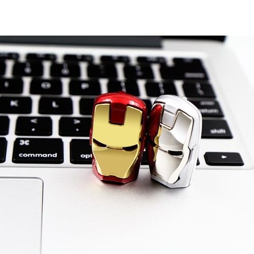 32GB USB 2.0 Avengers Iron Man Flash Drive Pen Drive Flash Memory 4GB lot SE