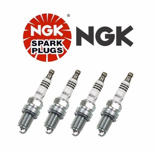 4 X New NGK IRIDIUM IX Resistor Performance Power Spark Plugs BKR6EIX11 # 3764