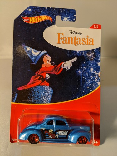 Hot Wheels Walmart exclusive Disney Series Fantasia blue 1940 Ford Coupe