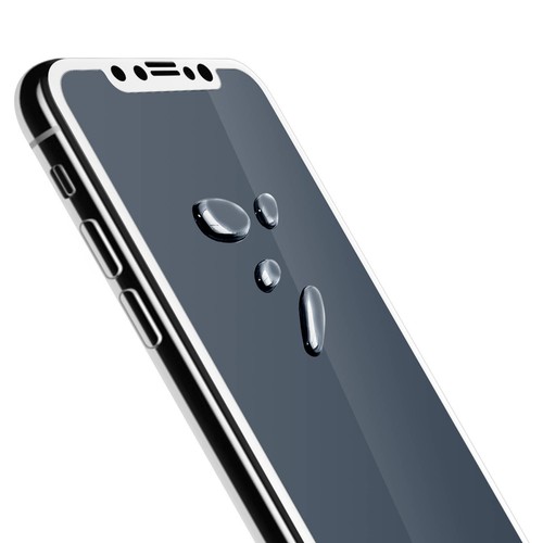 Film iPhone X XS Verre Trempé Ultra-résistant Anti-rayon bleu blanc Baseus