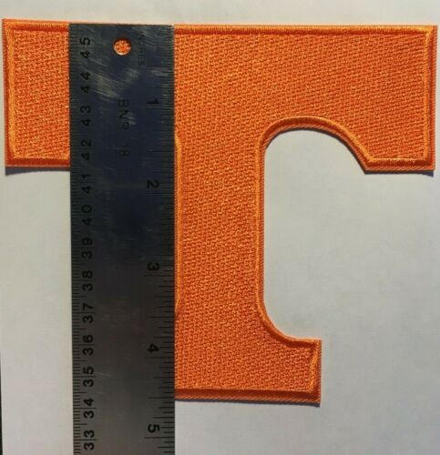 tennessee patch VOLS patch VOLUNTEERS 5 1//8/" wide LETTER T TEAM LOGO PATCH