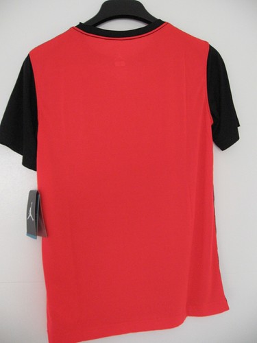 Nike Air Jordan Jumpman T shirt Black Orange Boys Large L NEW w//tag