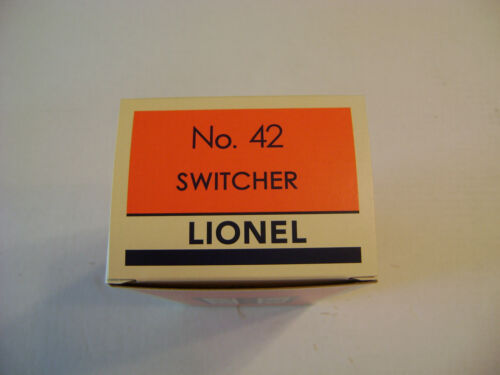 Lionel 42  Picatinny Arsenal Switcher  Licensed Reproduction Box