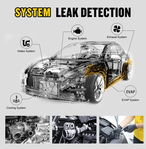 Car Petrol Pipe Cooling Tank Gas Leak Detector Leakage Detector DIAGNOSTIC EVAP 12V