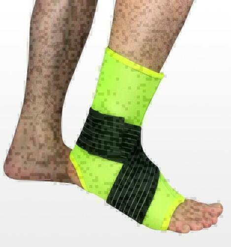 New Sports Ankle Support Brace Strap Sprain Stabiliser Guard Pad Sock Foot Pain 