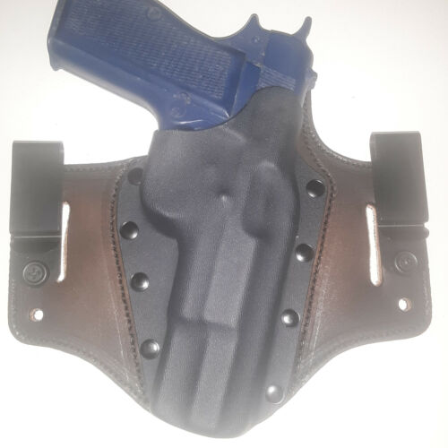 Open Carry LH Details about   Browning Hi-power  IWB OWB Concealed Carry RH Tuckable Holster 