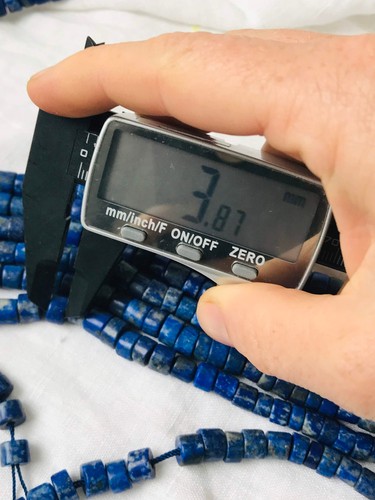 Lapis Lazuli Heishi Afghanistan 7x3 mm 16.5/" Beautiful Beads!