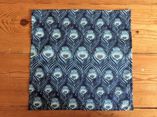 Handmade Liberty Fabric Pocket Square Handkerchief Wedding Spring Gift