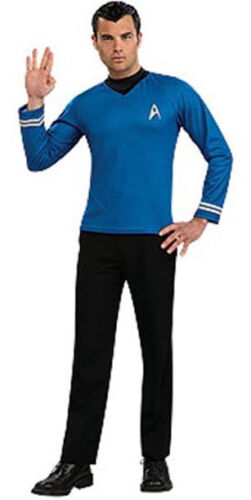 MEDIUM  Adult Science/Blue NEW STAR TREK Movie Uniform 