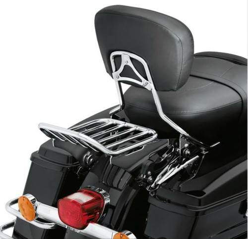 Harley Detachable 2-Up Luggage Rack Chrome 54215-09-2019 street glide road king