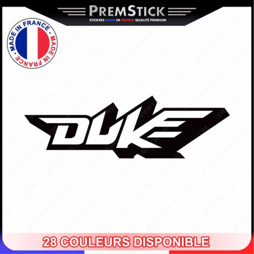 Stickers KTM Duke deux roues scooter casque ref11 Autocollant moto 