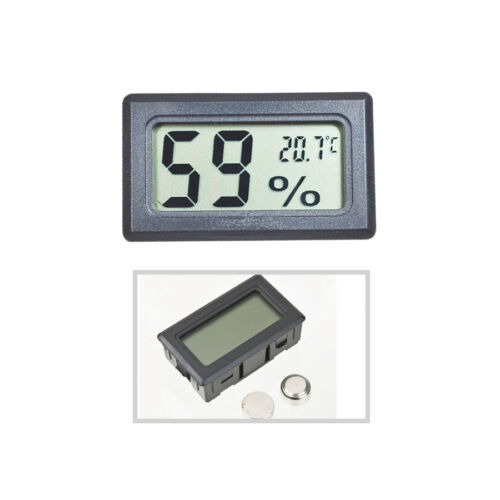 5PCS Digital LCD Temperature Humidity Meter indorr Thermometer Hygrometer Set 