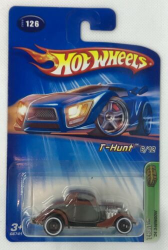 2005 Hot Wheels Treasure Hunts ‘34 3-Window Real Rider Limited Edition Rare 