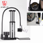 Mini Bike Bicycle Air Pump With Pressuare Gause Foot Pump Schrader Presta Valve