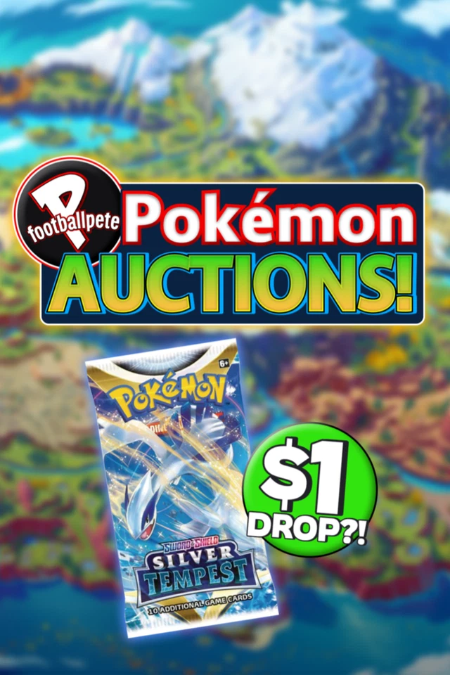 ⚡️🌊$1 DROP POKEMON + MSRP POKEMON AUCTIONS!!🌊⚡️W/MEG