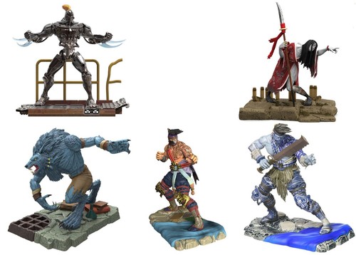 hisko Istinto Omicida da collezione figure OMBRA Jago Jago fulgore sabrewulf