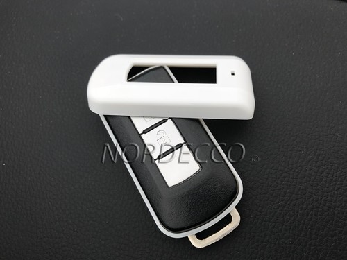 Cáscara dura funda para 2//3 botón inteligente sin llave FOB Mitsubishi L200 Outlander