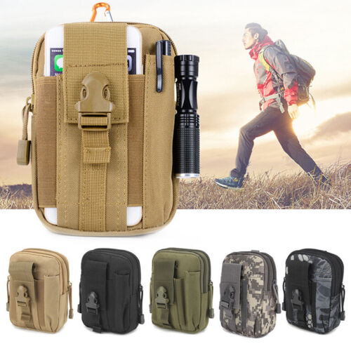 12 Styles Tactical Bag Molle Pouch EDC Pouch Outdoor Waist Pocket Bags