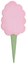 QuicKutz Lifestyle Crafts 2x2 Single Die COTTON CANDY Carnivals Treat RS-0650