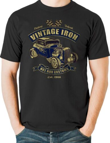Hot Rod T shirts personnalisés Junk Rat Rod Cool Vintage voiture de course petit à 6XL Big Tall 