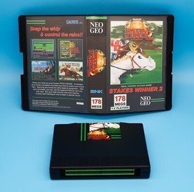 Stakes Winner 2 US English AES • Neo Geo Console/System • SNK Derby Horse Racing