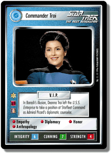 Star Trek Mint//Near Mint Introductory 2-Player Game and Warp P Commander Troi