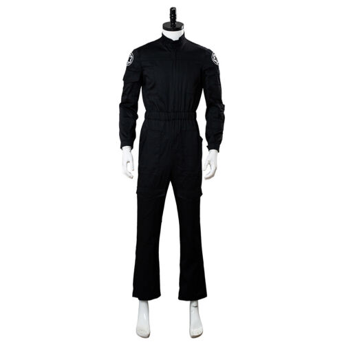 501st Star Wars Imperial Tie Fighter Pilot Flight Suit Uniform Cosplay Costume 