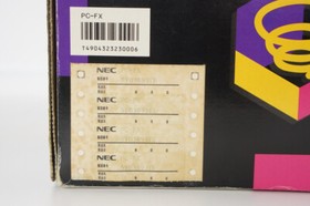 PC-FX Console Boxed NEC Tested System JAPAN 5Y03893YE