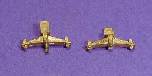 On3//On30 WISEMAN BACK SHOP BRASS BS-038 2/'6/" OVERALL LENGTH LOCO DRIVER SPRINGS