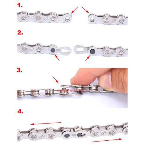 1Pair KMC Missing Link Bike Bicycle Master Chain Link Connector 6//7//8//9//10 Speed