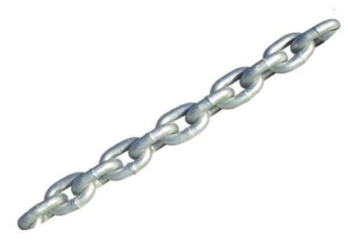 30 ft 1/2" ISO G43 Boat Anchor Chain High Test 144 µm Micron Galvanized  NACM 