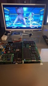SEGA SYSTEM 32 ALIEN 3 : THE GUN JAMMA PCB - GUN SHOOTER - CARTRIDGE ONLY