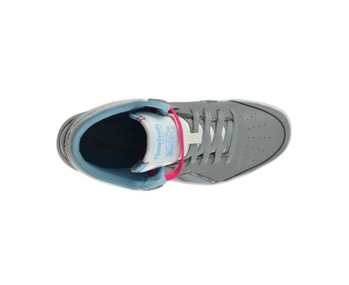 Reebok BB7700 Mid Woman V48316 grey//white//candy//blue Schuhe//Sneaker