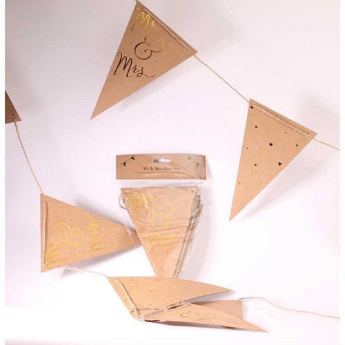 Wedding Decoration Venue Dressing Ceramic,Paper,Hessian,Wooden Bunting//Signs