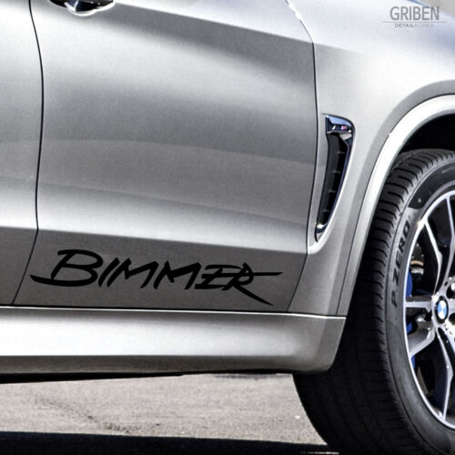 Griben Car Decal Sticker Nickname Lettering BIMMER 10201 A for BMW 