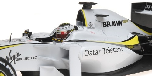 Minichamps 436090022 1//43 2009 músculos BGP001 Jenson Button campeón mundial Modelo