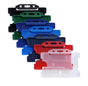 25 Kartenhalter PP porte-badge rigides rigid cardholders 6 Farben