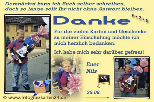 Feste Besondere Anlasse Dankeskarten Einschulung Danksagungen Schuleinfuhrung Schule Foto Kuverts Mobel Wohnen Tmp Tozi Media