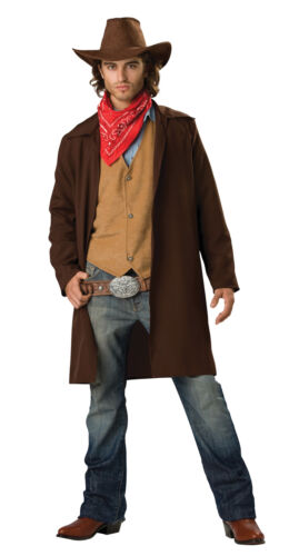 Rawhide Renegade Cowboy Adult Mens Costume Duster Western Halloween