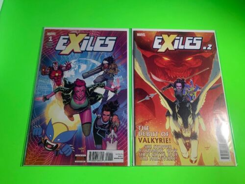Marvel EXILES #1 & 2 1st New VALKYRIE Appearance & Cover Thor Movie Tessa 