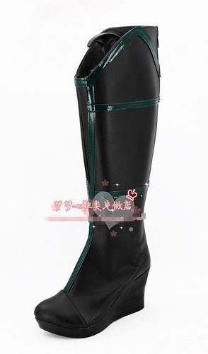 Thor Ragnarok Cosplay Hela Leather Boots Shoes Custom Made FF.1569
