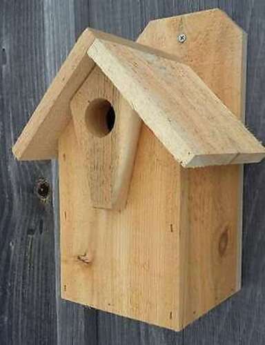 Eastern White Cedar BIRD HOUSE 1~1//4/" Hole Chickadee Nuthatch Wren More 3 Three