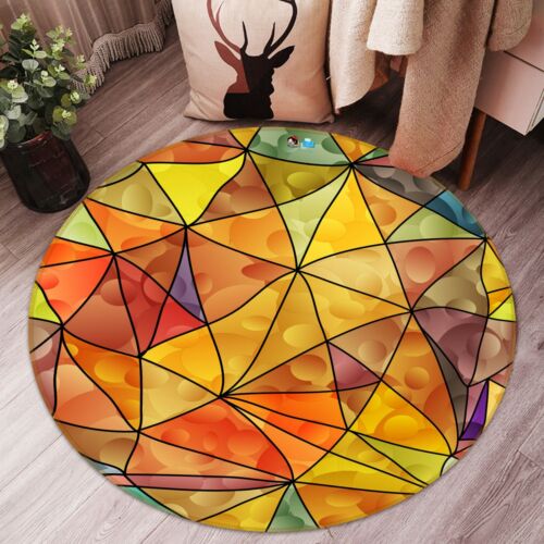 Details about   3D Colorful Triangles NAO10374 Game Rug Mat Elegant Photo Carpet Mat Fay 