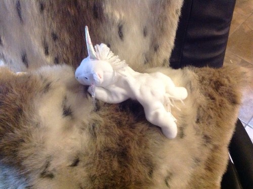 MYSTIC THE UNICORN BEANIE BABY MWMT RETIRED ERROR TAG