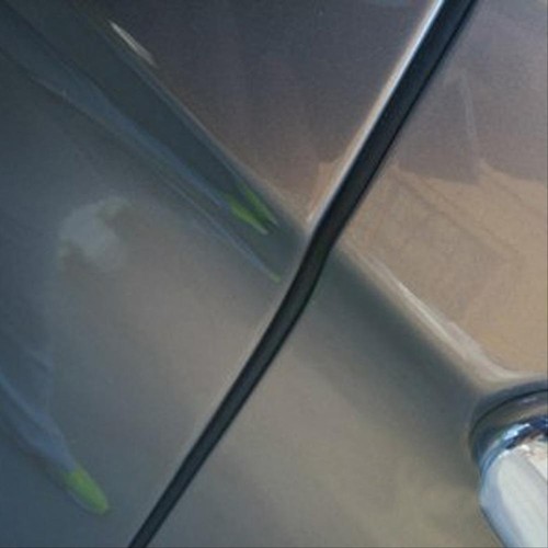 Black 2M Moulding Trim Strip Car Door Scratch Protector Edge Guard Rubber Strip