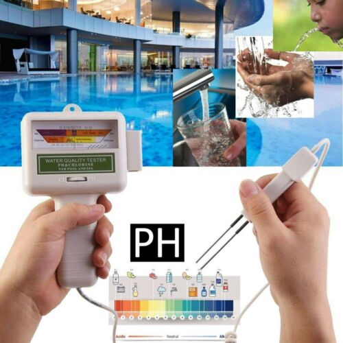 Digital PH CL2 Water Quality Chlorine Tester Level Meter Swimming Pool Spa 